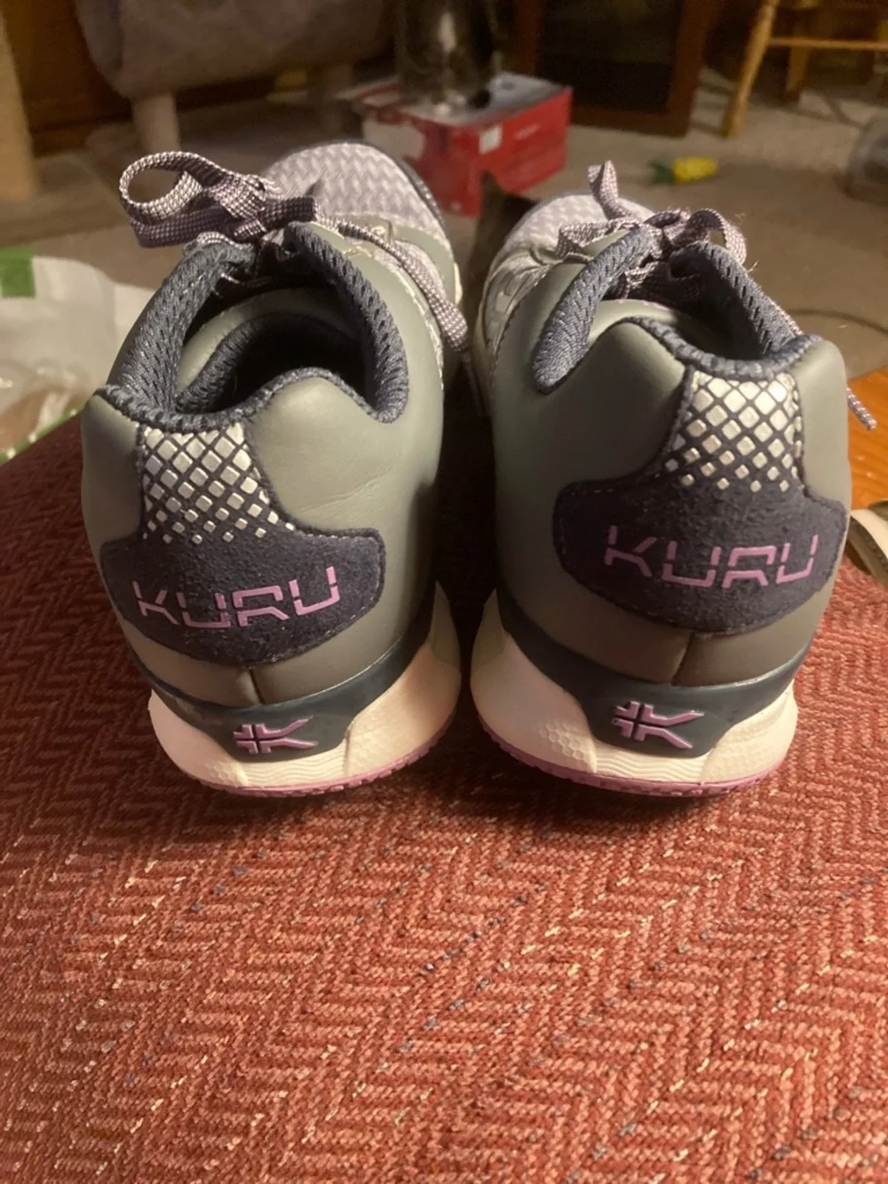 KURU Women's Athletic Shoes in Blue and Gray